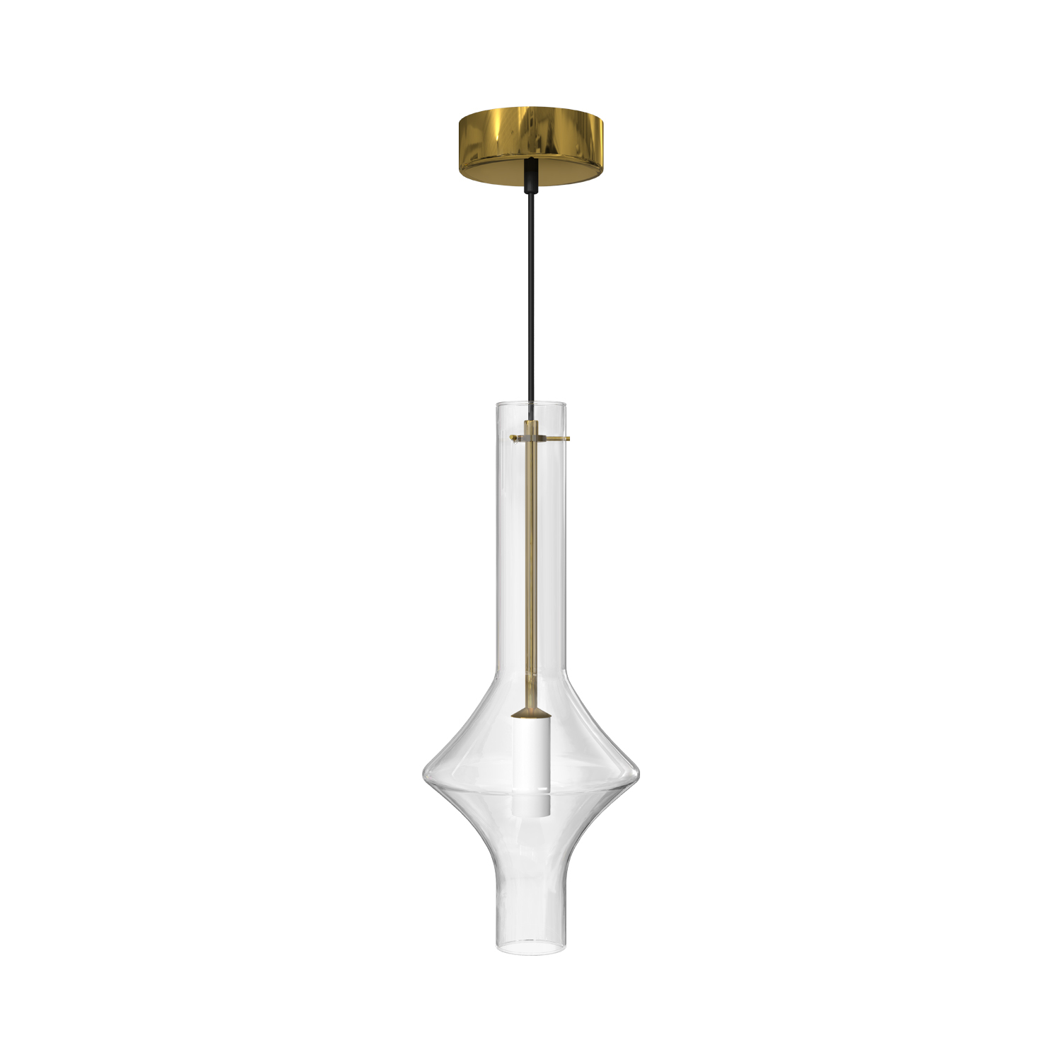 Подвесной светодиодный светильник Ledron 10705P clear glass