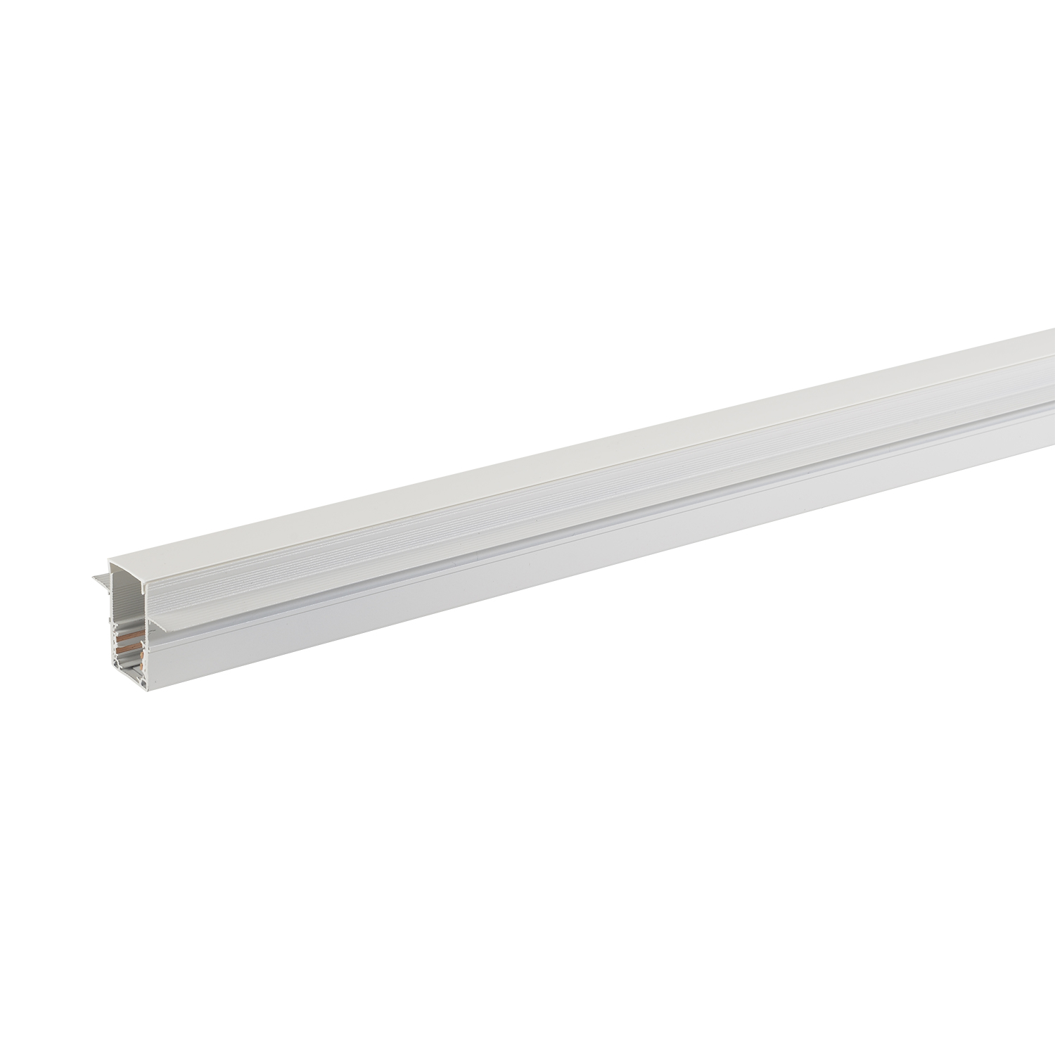 Шинопровод встраиваемый магнитный для ГКЛ12,5 мм Crystal Lux CLT 0.123 02 L2000 WH