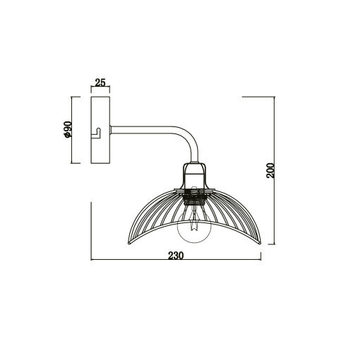 Бра Vele Luce VL5384W01