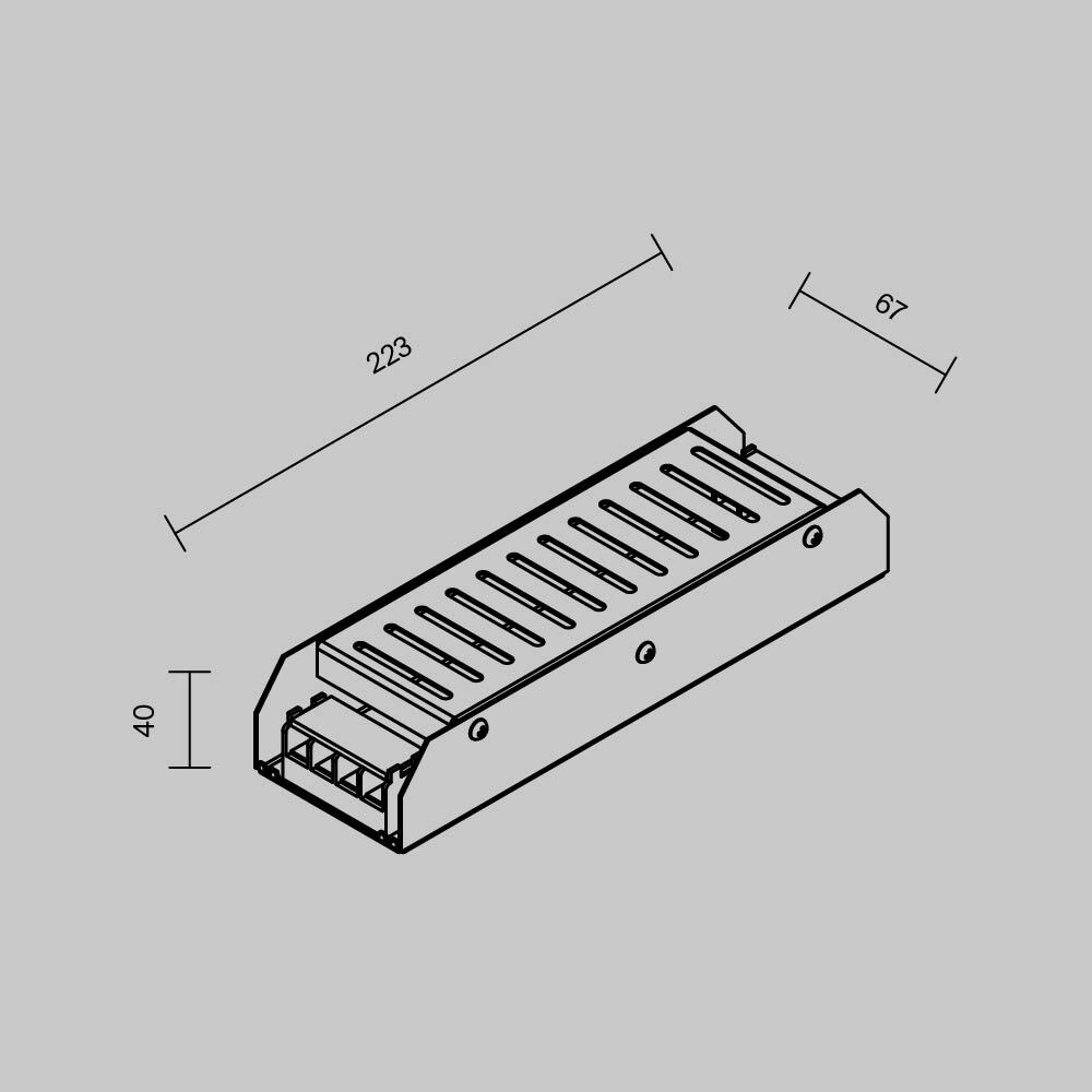 Комплектующие к светодиодной ленте Led Strip 811001