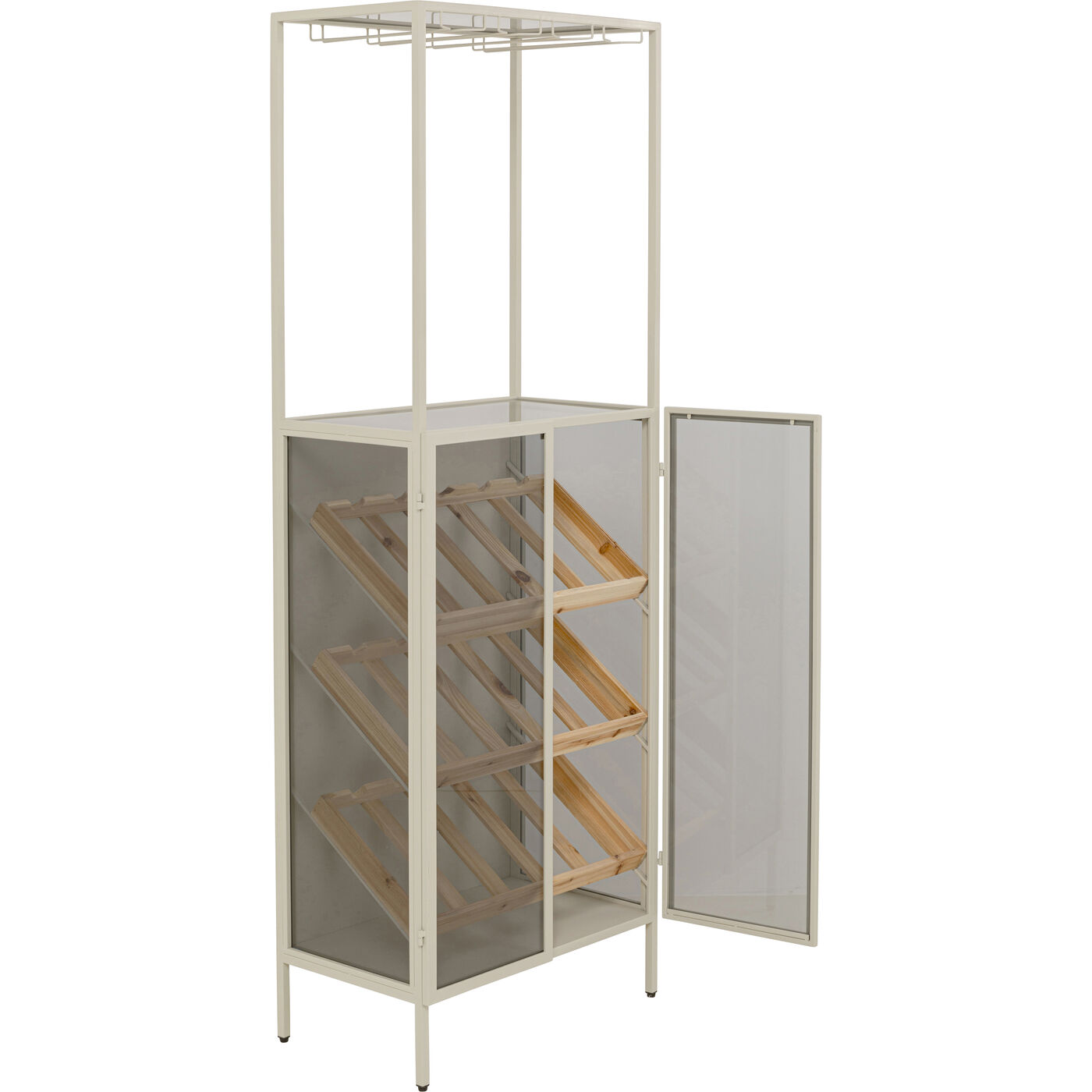 Винная полка Lisboa Bar White 60x170cm KARE 70148