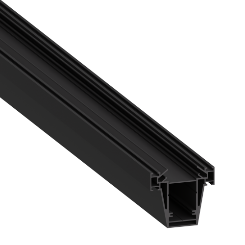 Встраиваемый алюминиевый профиль под натяжной потолок Donolux DN18521RAL9005