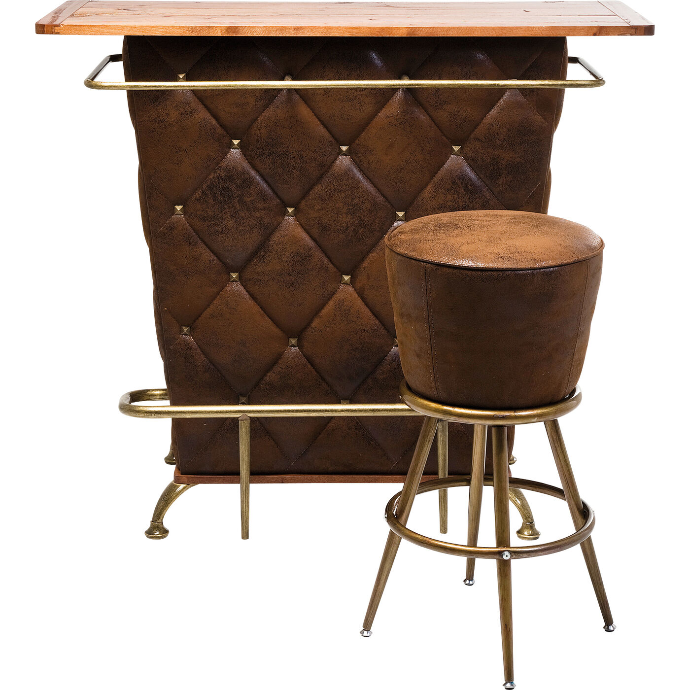 Стул барный Lady Rock Vintage KARE 77572