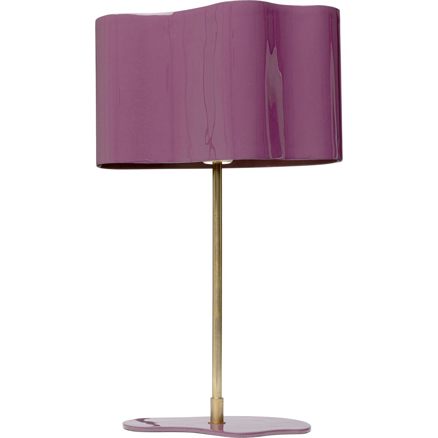 Светильник настольный Cloudy Oval Plum 49cm KARE 56515
