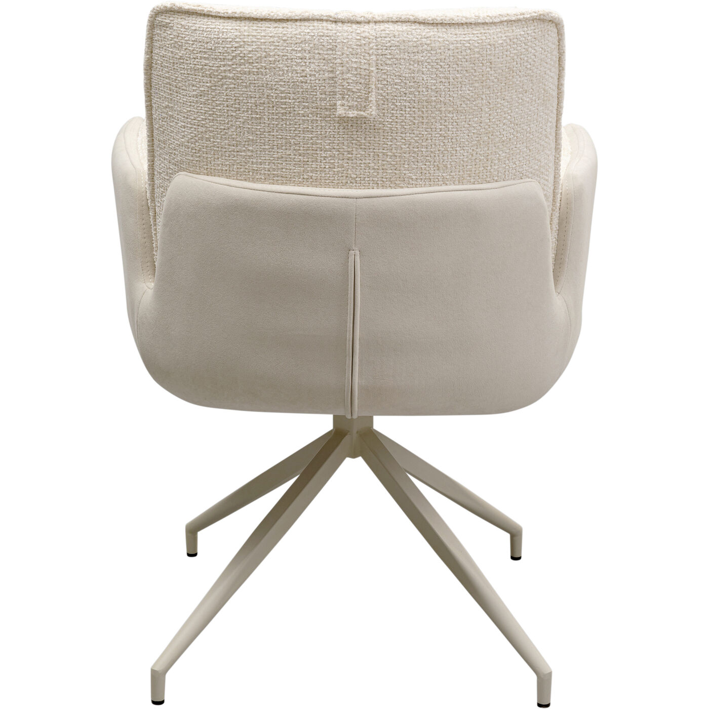 Кресло вращающееся Hilla White KARE 70255