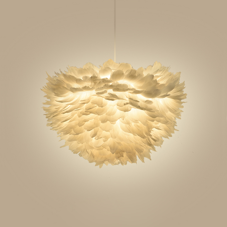 Люстра FEATHERS D70 White by ImperiumLoft