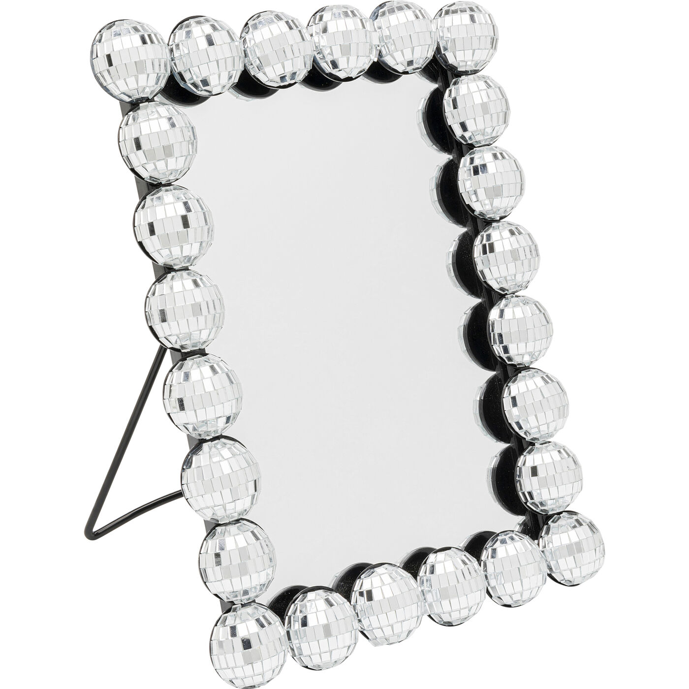 Зеркало настольное Disco Balls Square 19x26cm KARE 70855