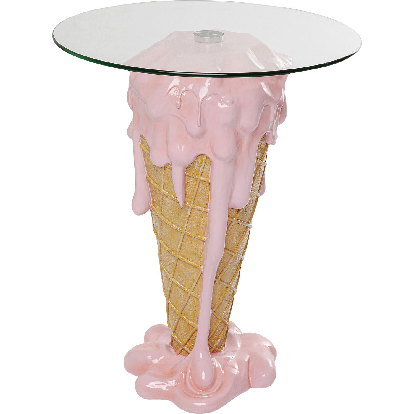 Стол приставной Icecream Ø48cm KARE 70201