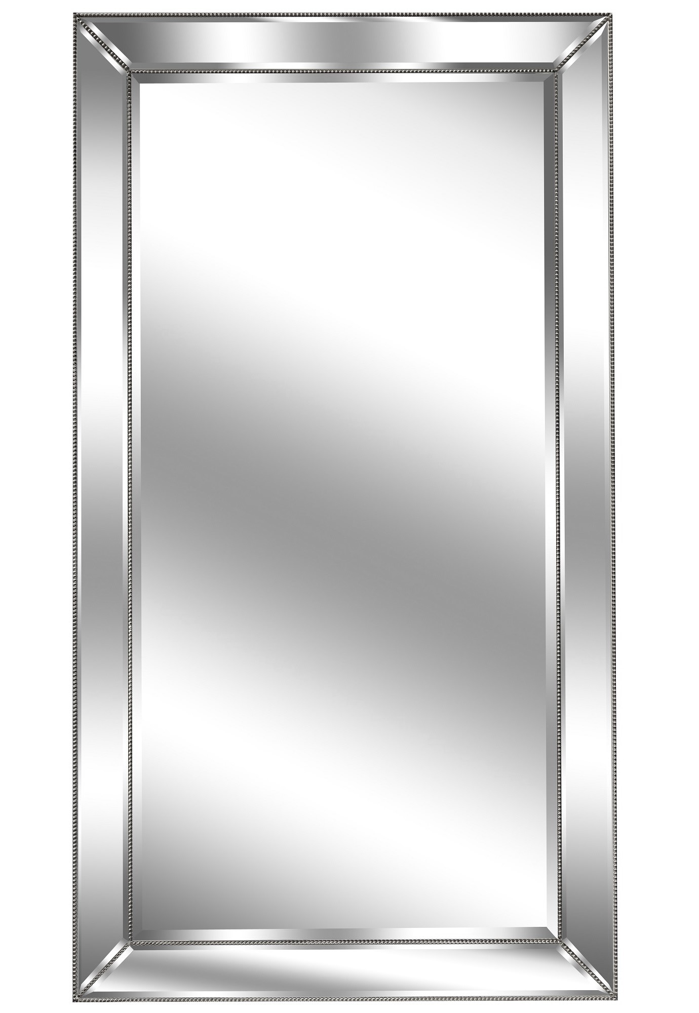Напольное зеркало в раме Franco Flo Silver Art-Zerkalo GY296SL