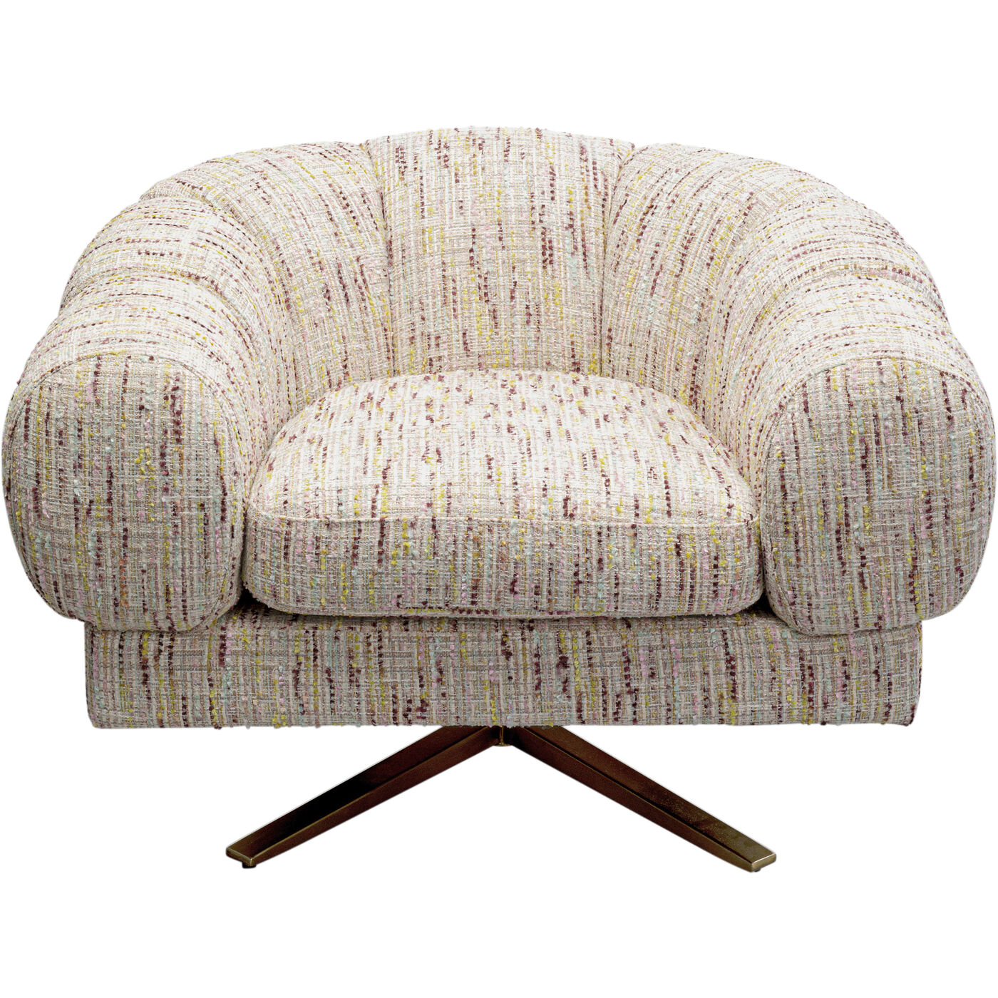 Кресло вращающееся Janno Beige KARE 87893