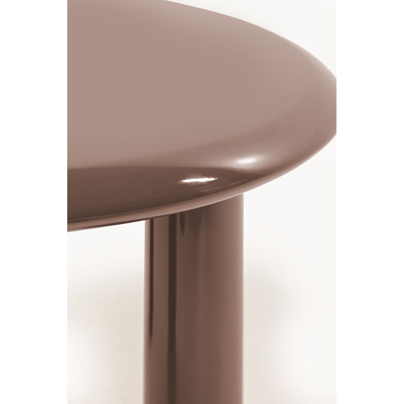 Стол приставной Eliano Orange Ø50cm KARE 71250