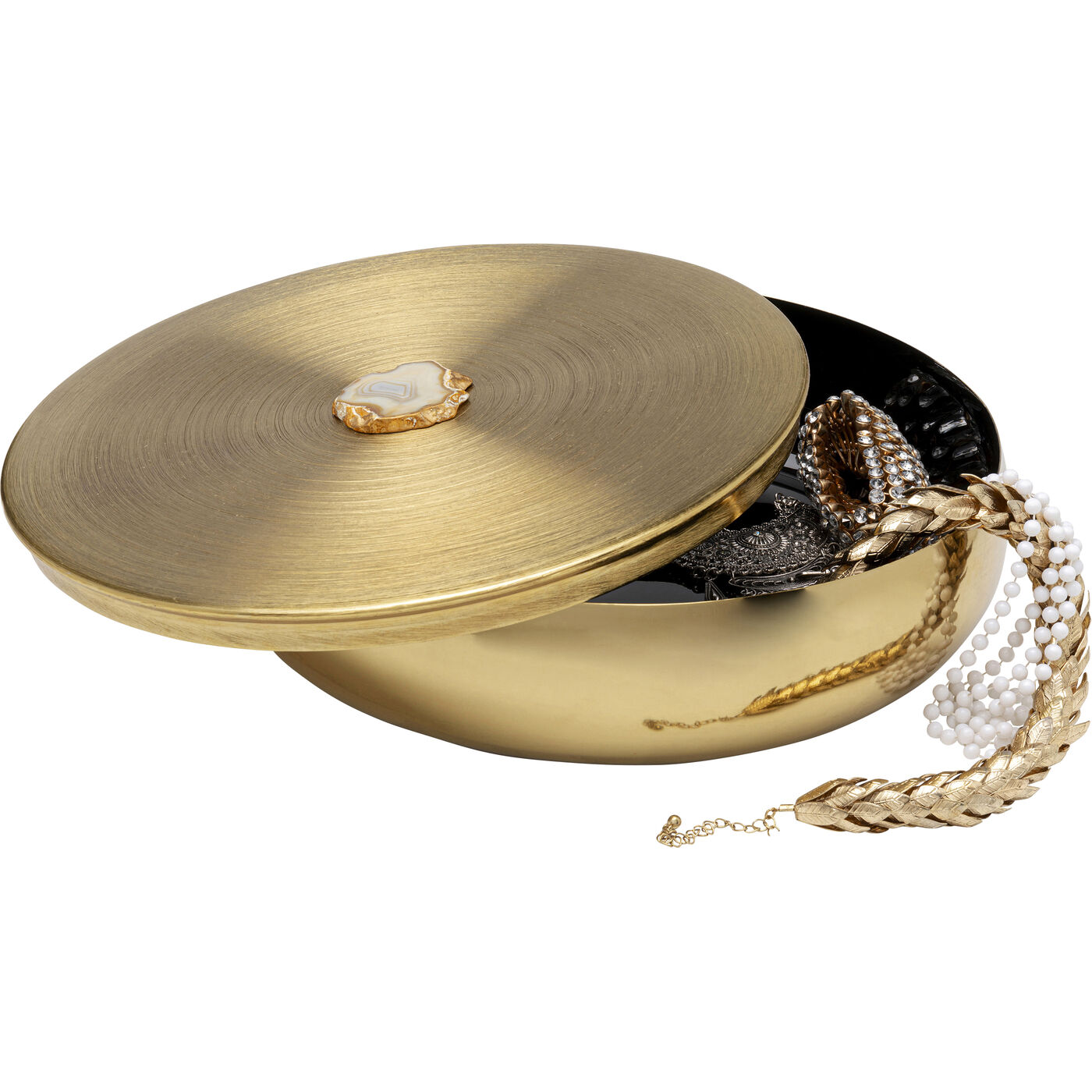 Ящик декоративный Shine Ø31cm KARE 57117