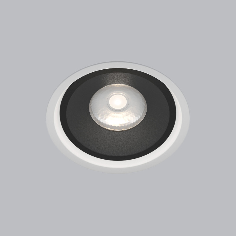Встраиваемый светильник Elektrostandard 25083/LED 6W 4200K белый/чёрный