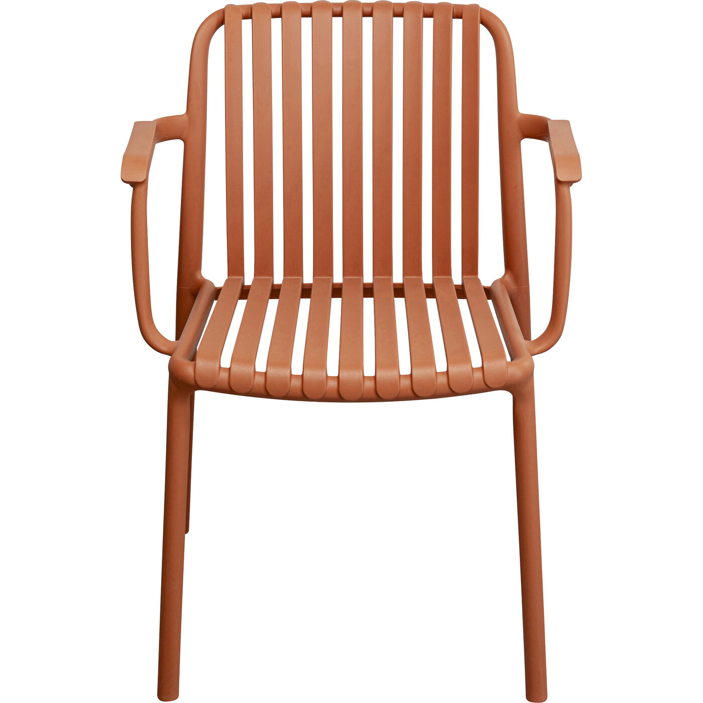 Стул с подлокотниками Porto Santo Terracotta KARE 75794