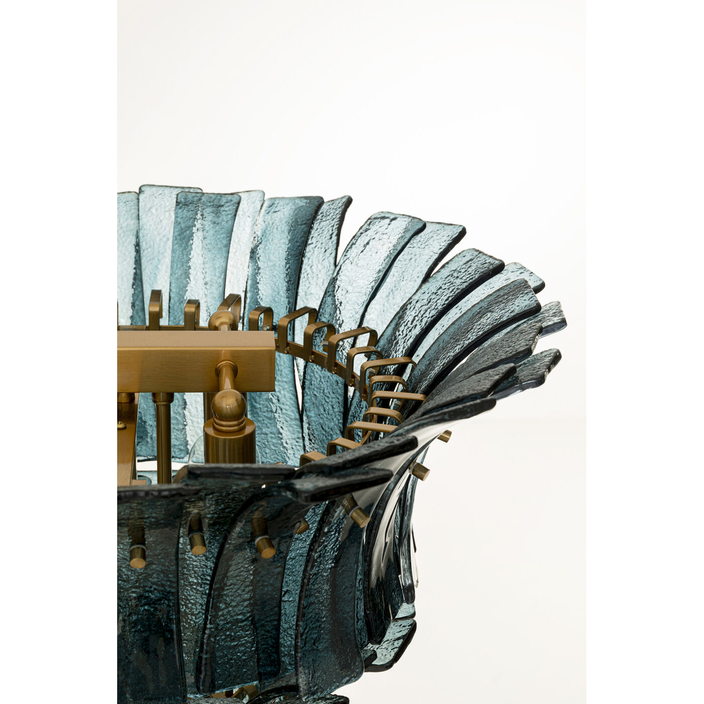 Светильник подвесной Venezia Blue 130cm KARE 58056