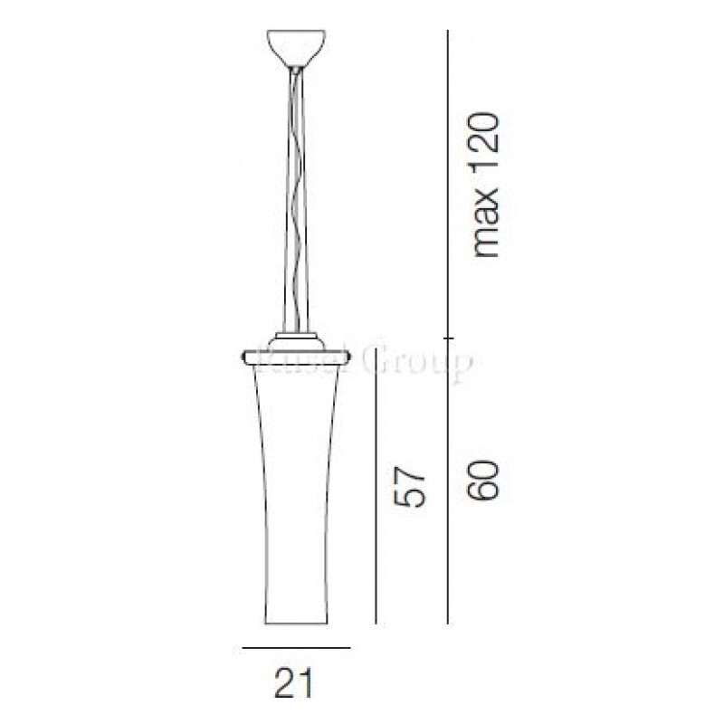 Подвесной светильник Vistosi PAGODA SP 21 1