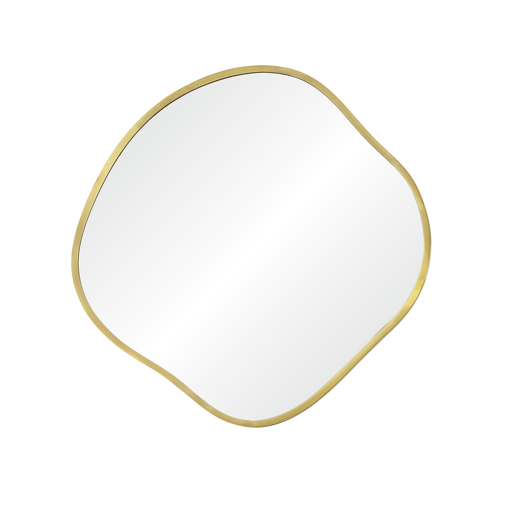 Organic M Gold Зеркало в тонкой раме Smal Art-Zerkalo SM127GL