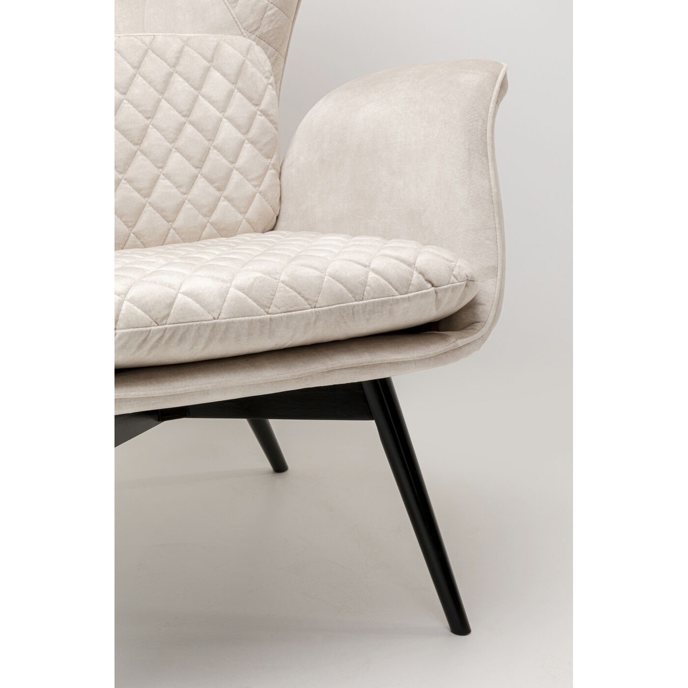 Кресло Tudor Velvet Creme KARE 70738