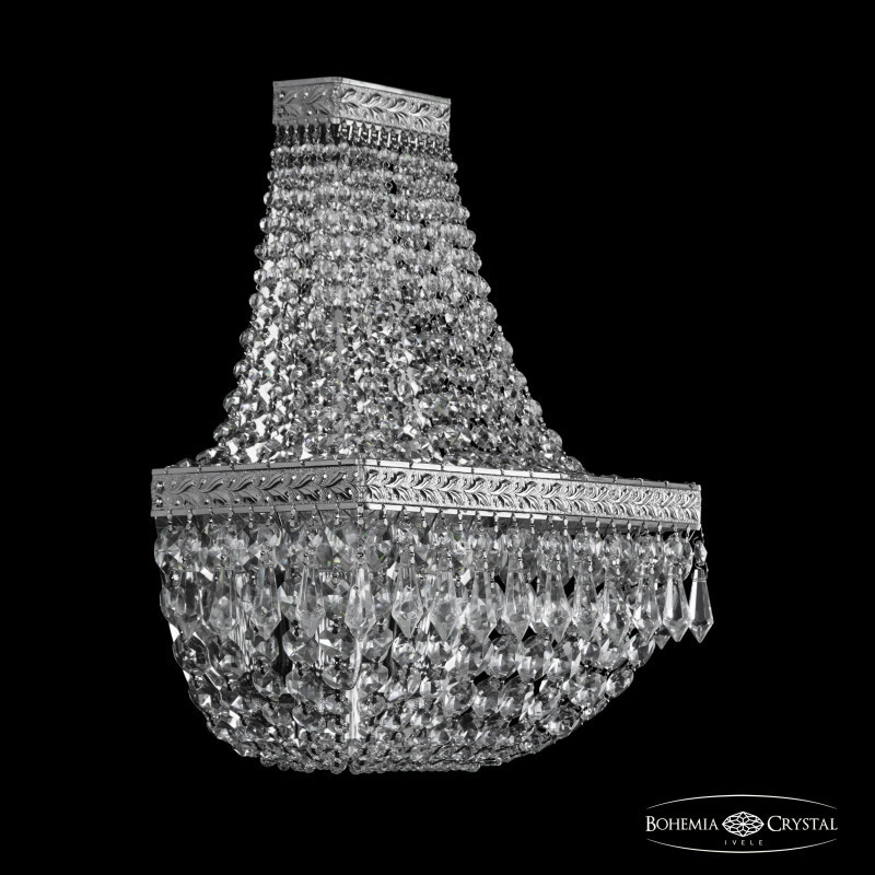 Бра Bohemia Ivele Crystal 19012B/H1/25IV Ni