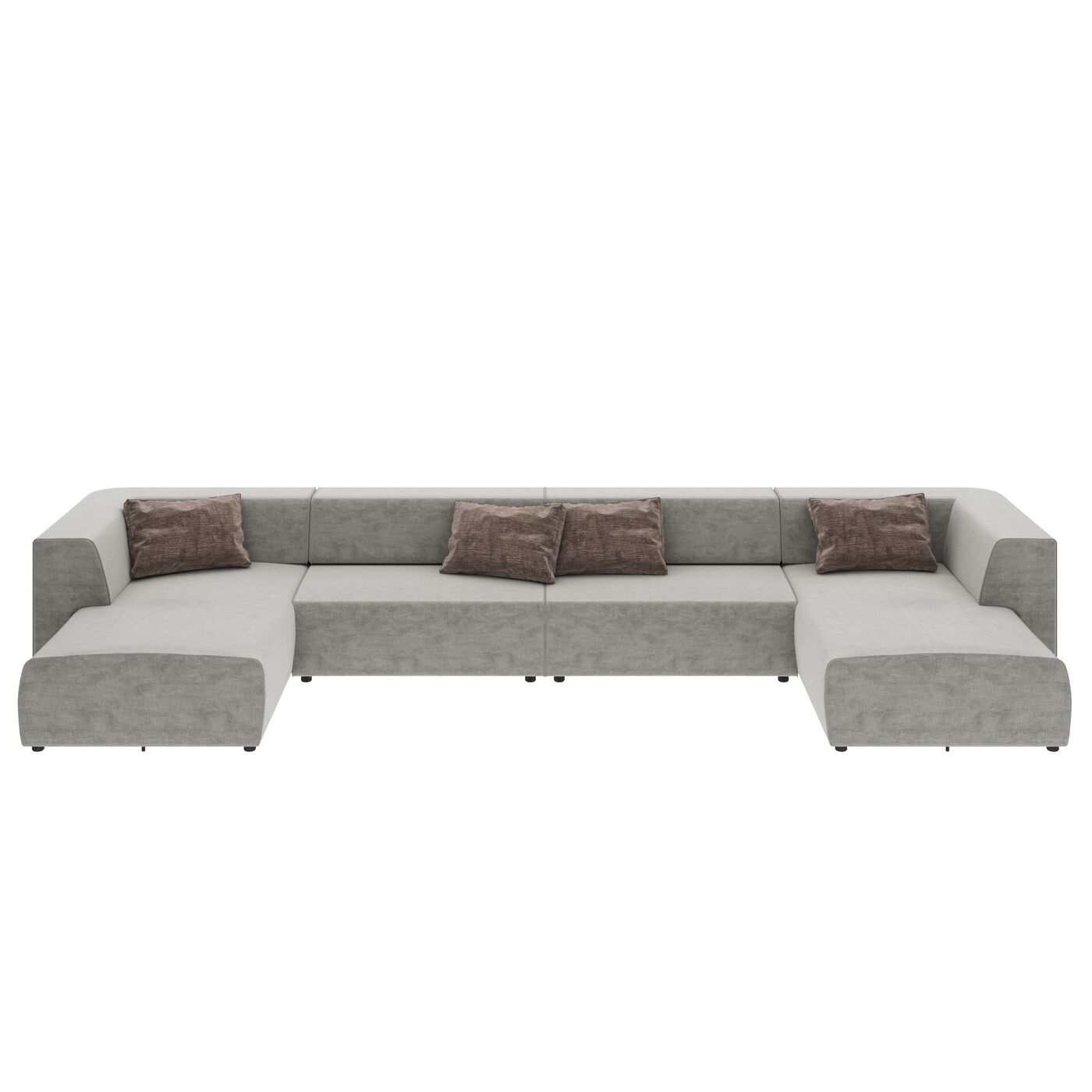 Мягкая зона Infinity Malibu Grey 434 см KARE 86052