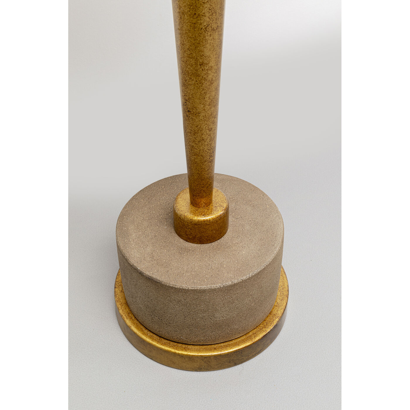 Приставной стол Coney Brass Ø30cm KARE 70268