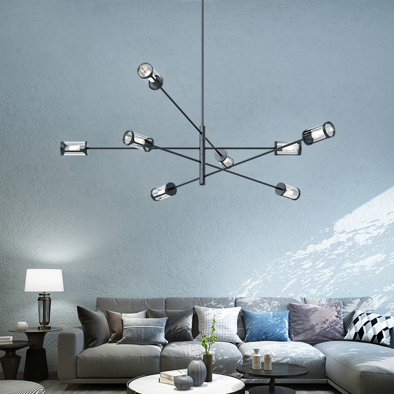 Дизайнерская люстра SKELBY H32 White/Transparent by ImperiumLoft