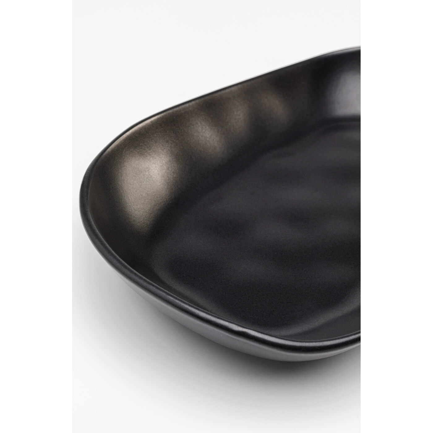Тарелка Organic Black 25cm KARE 57797