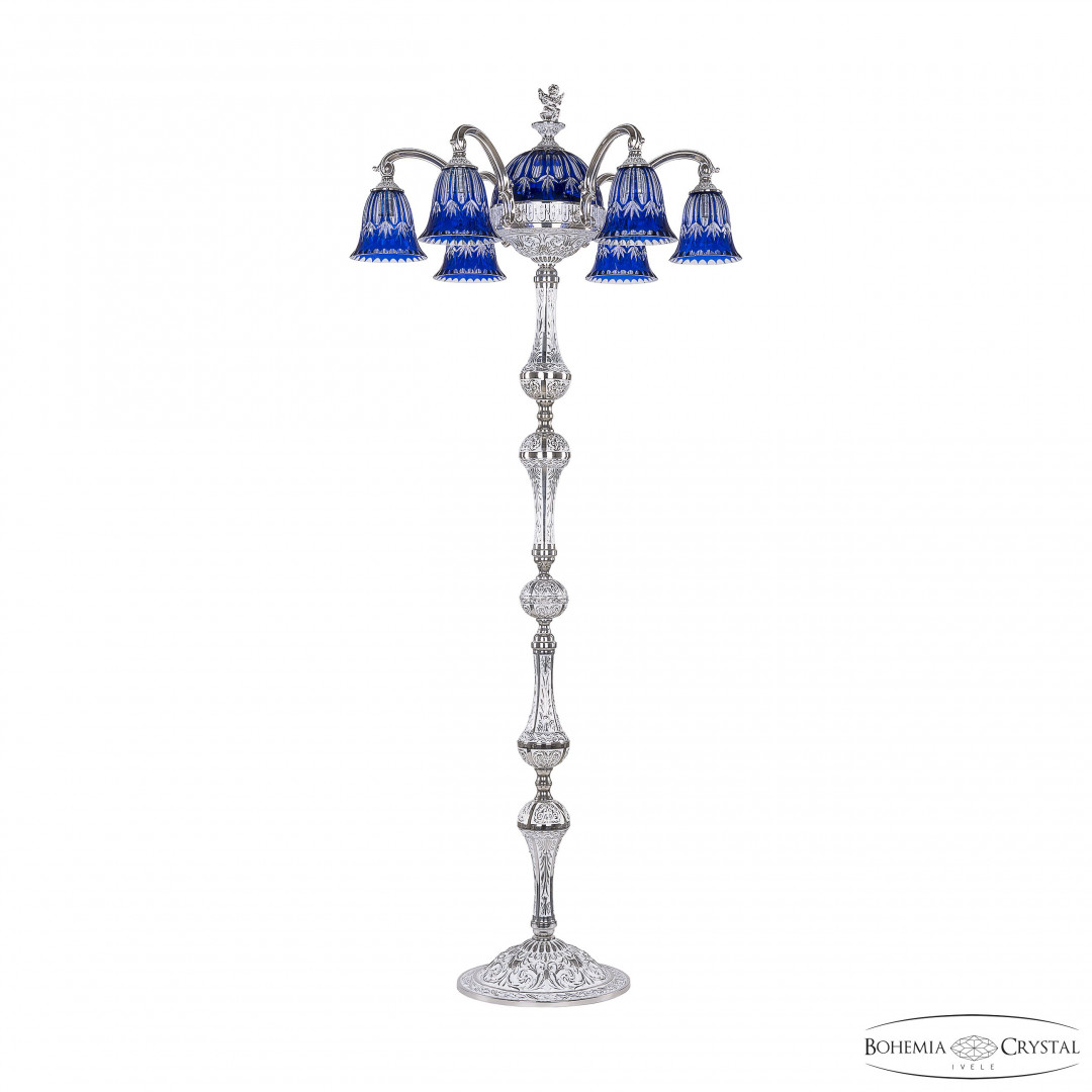 Торшер бронзовый 72009TP/6/175 NW P2 D Clear-Blue/H-1I FA1S