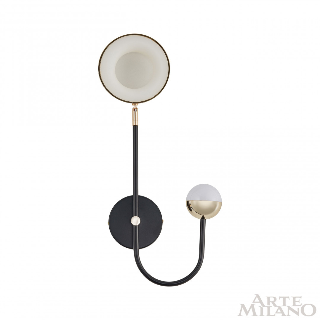 Бра светодиодные 273299/1+1 BK/GD Arte Milano