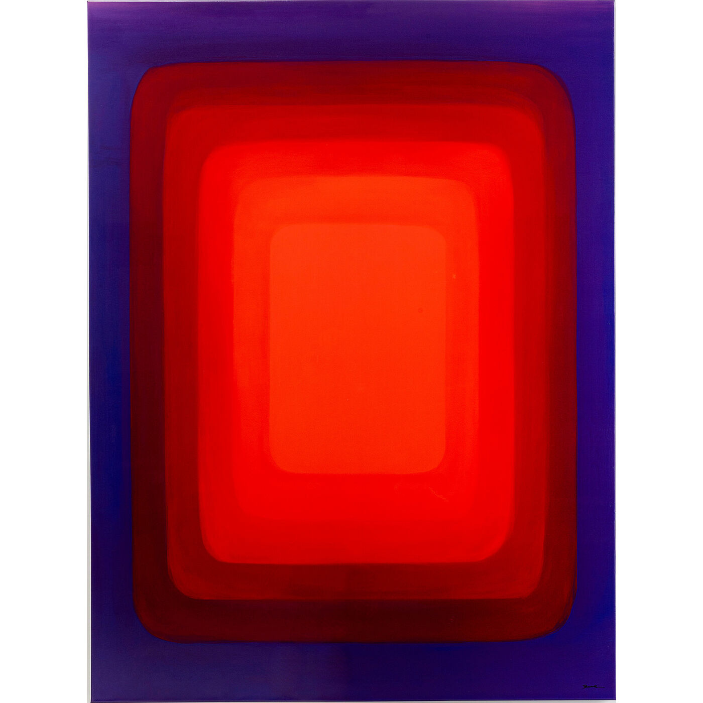 Картина на холсте Tendency Red 120x160 см KARE 56163