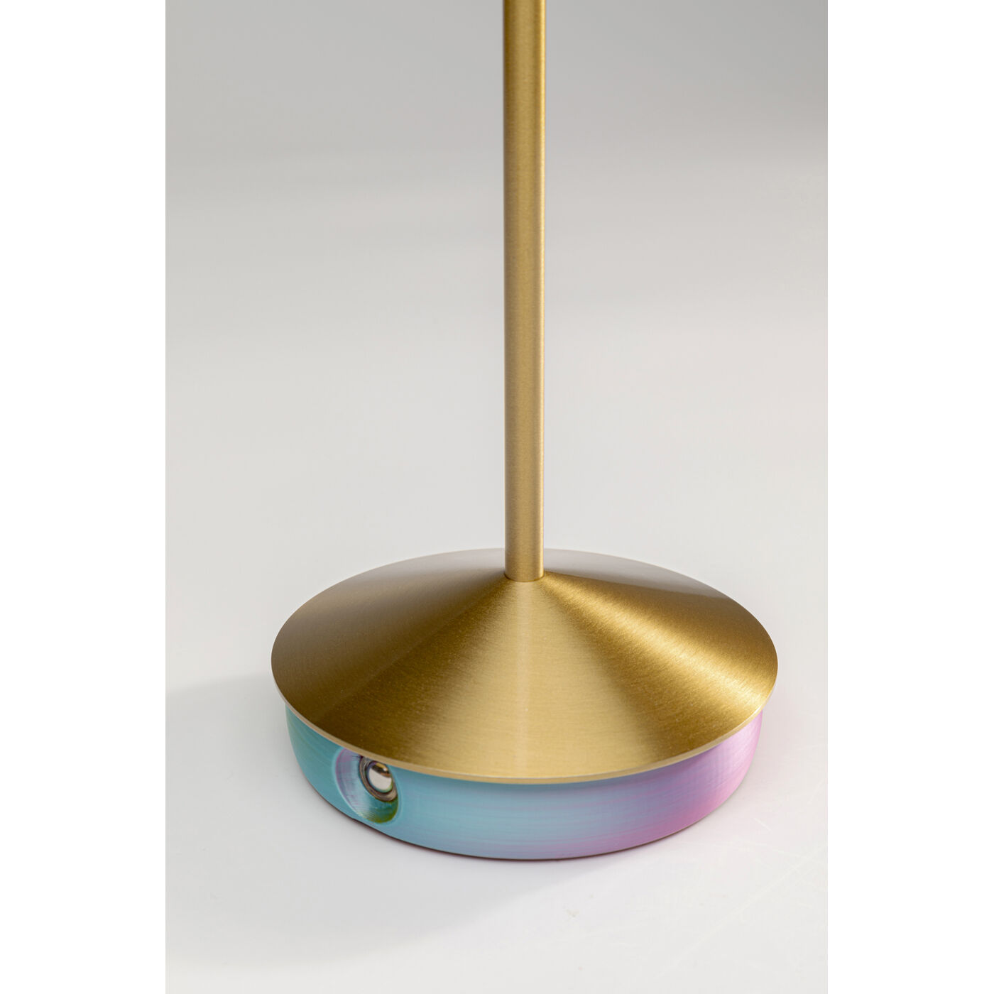 Светильник настольный Swirl gold sunrise KARE 57646