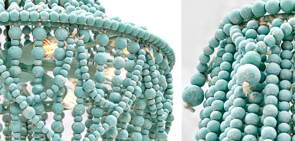 Люстра Chanteuse Chandelier Turquoise by ImperiumLoft