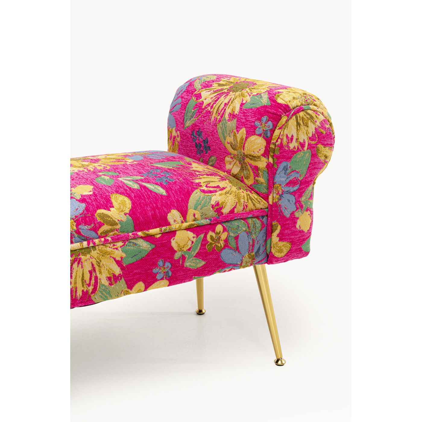 Скамья Wing Flower Fever Pink 100cm KARE 71153