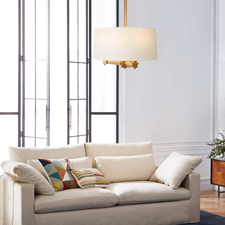 Люстра на штанге Jorgenson Beige by ImperiumLoft