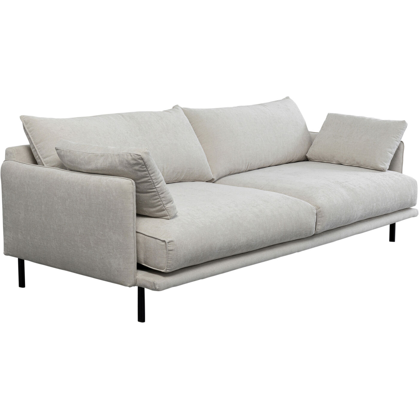 Диван трехместный Edna 3-Seater Cream 245 см KARE 87978