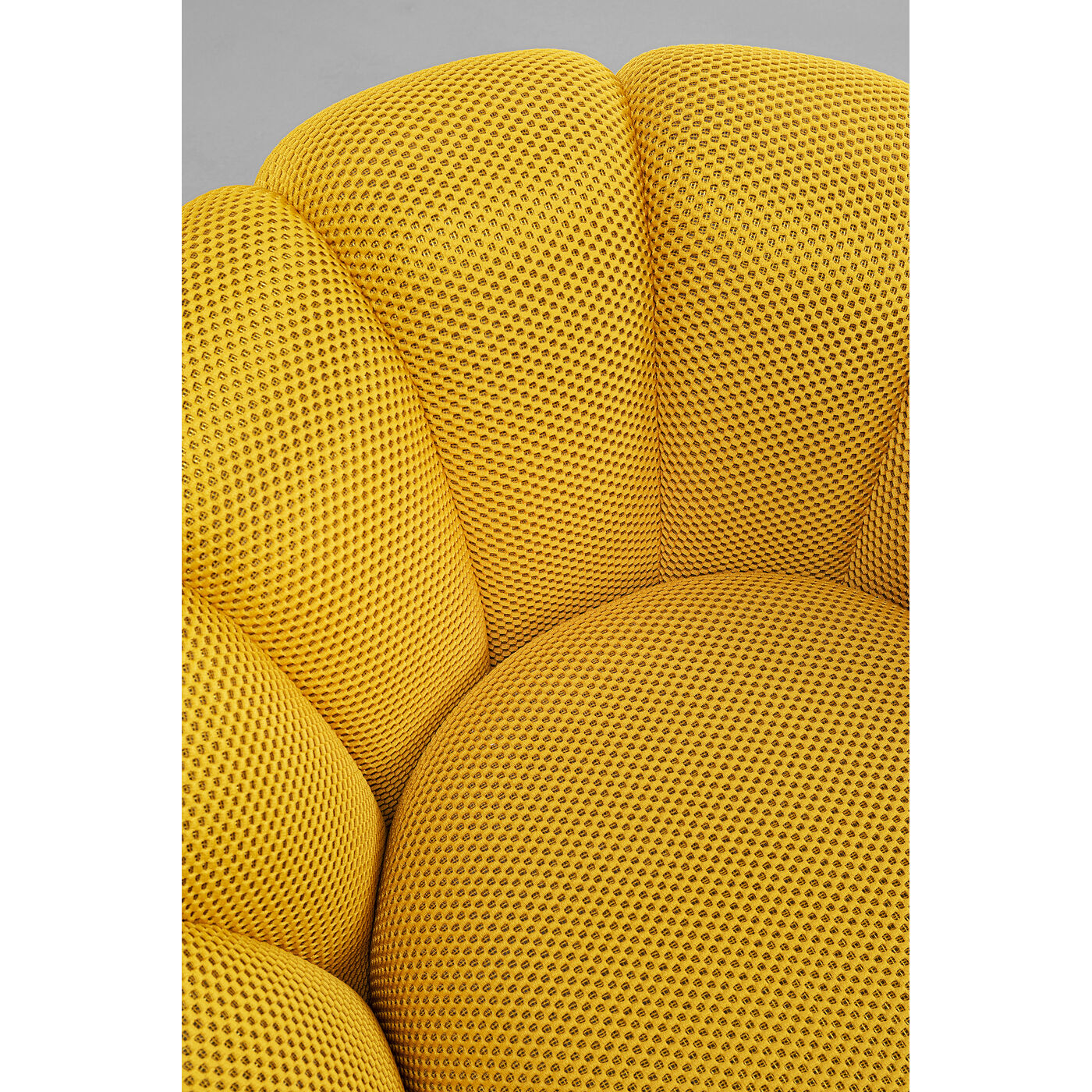 Кресло вращающееся Peppo Bloom Yellow KARE 87776