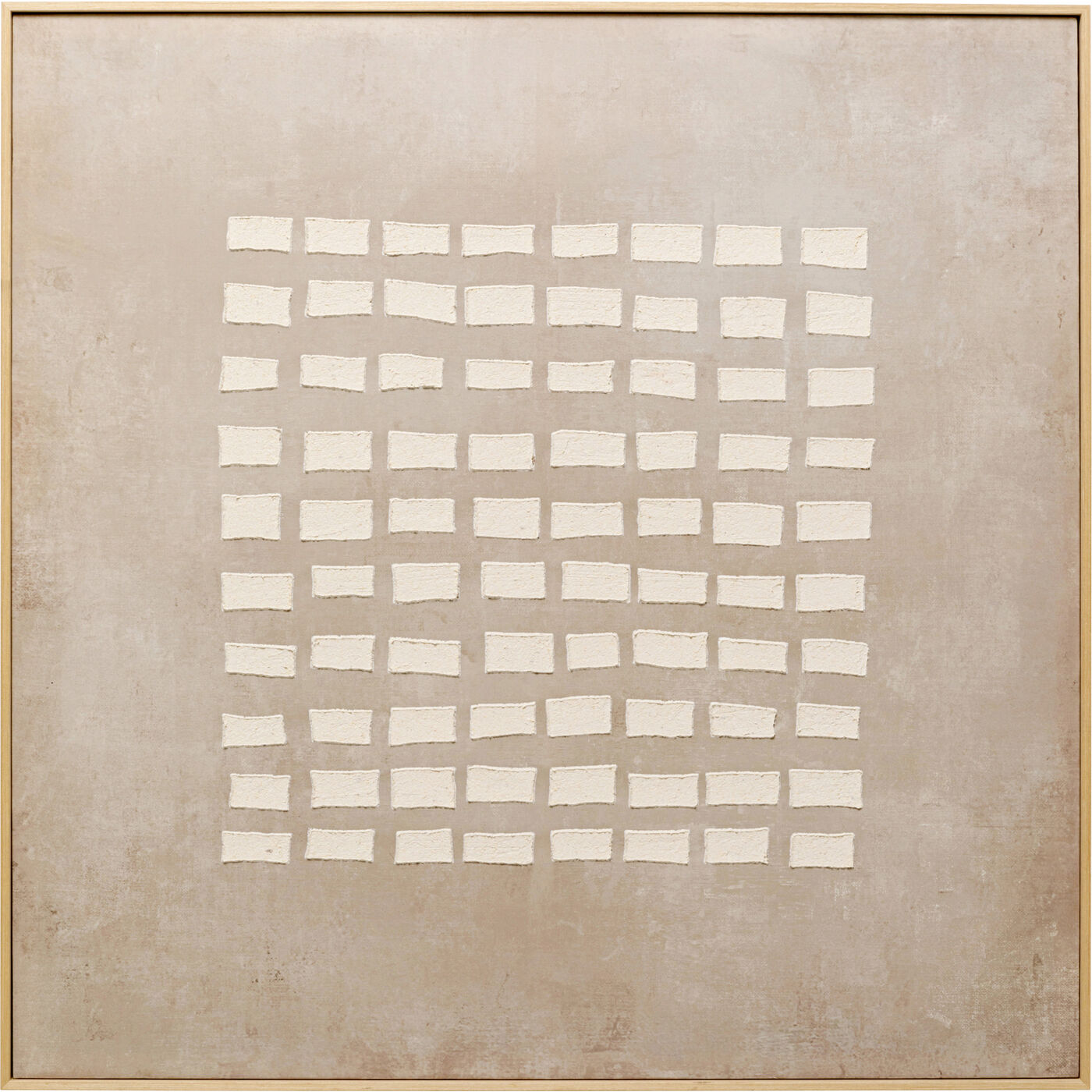 Картина на холсте Art Row Beige 100x100cm KARE 57800