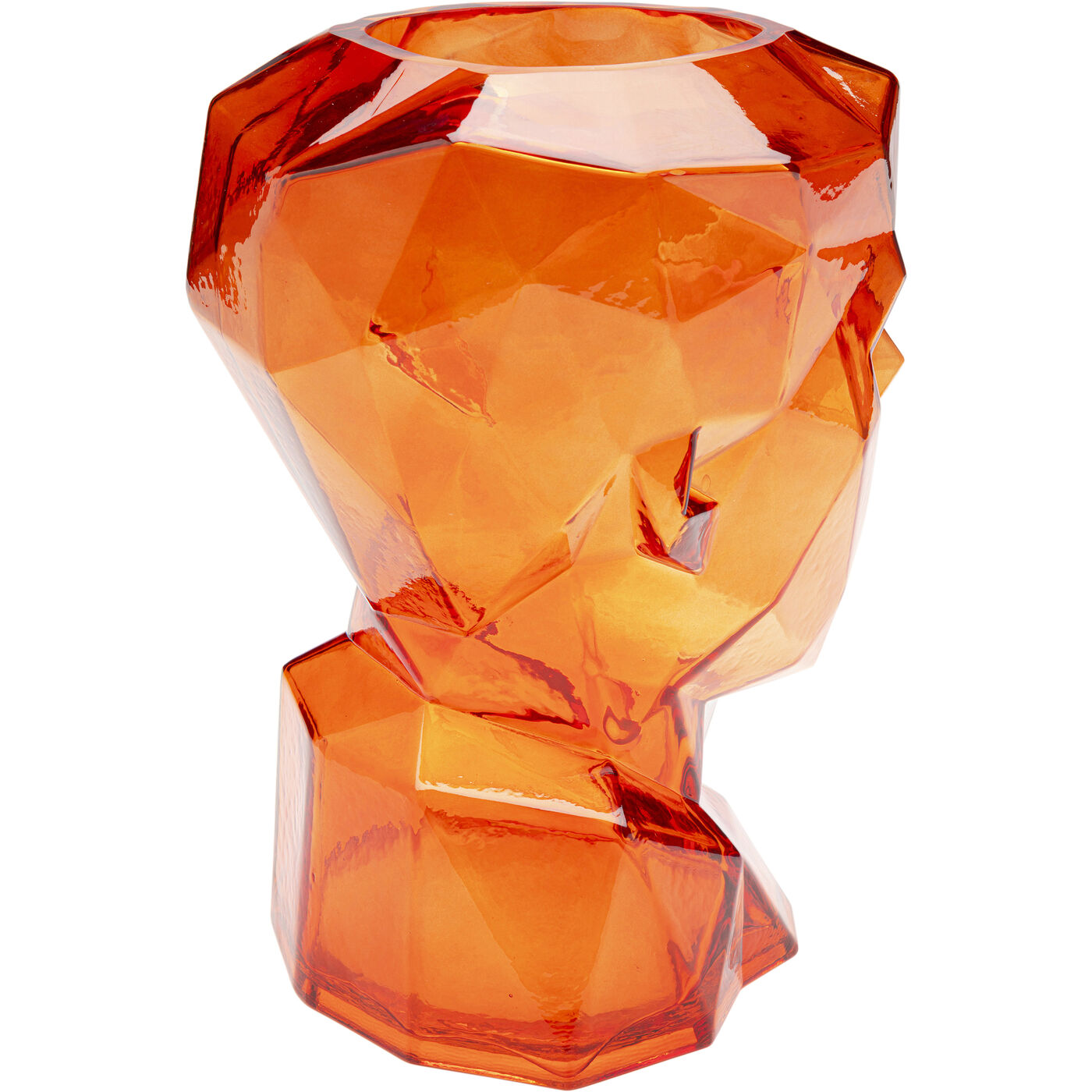 Ваза Prisma Face Orange 30 см KARE 56403