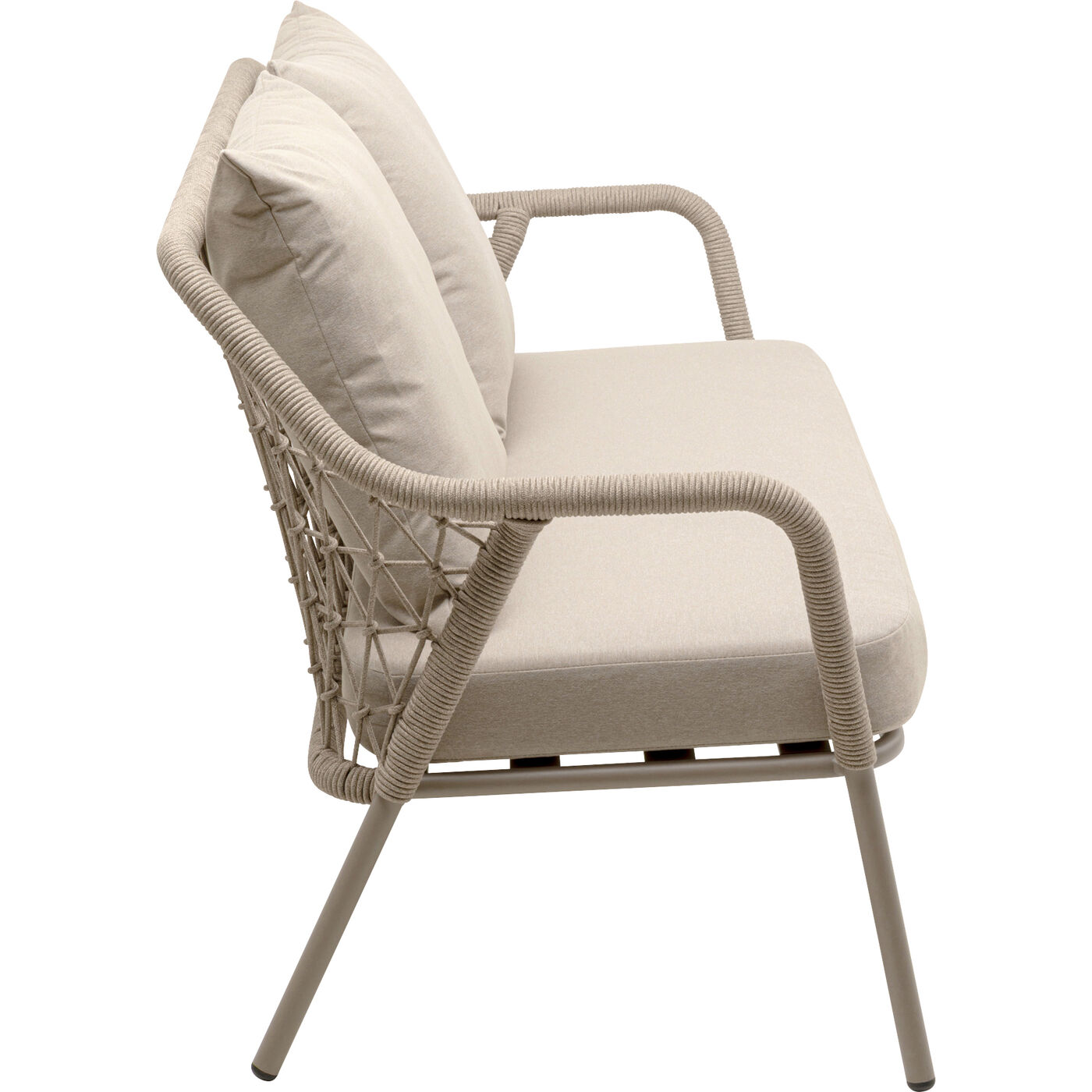 Скамья Milos Taupe KARE 71400