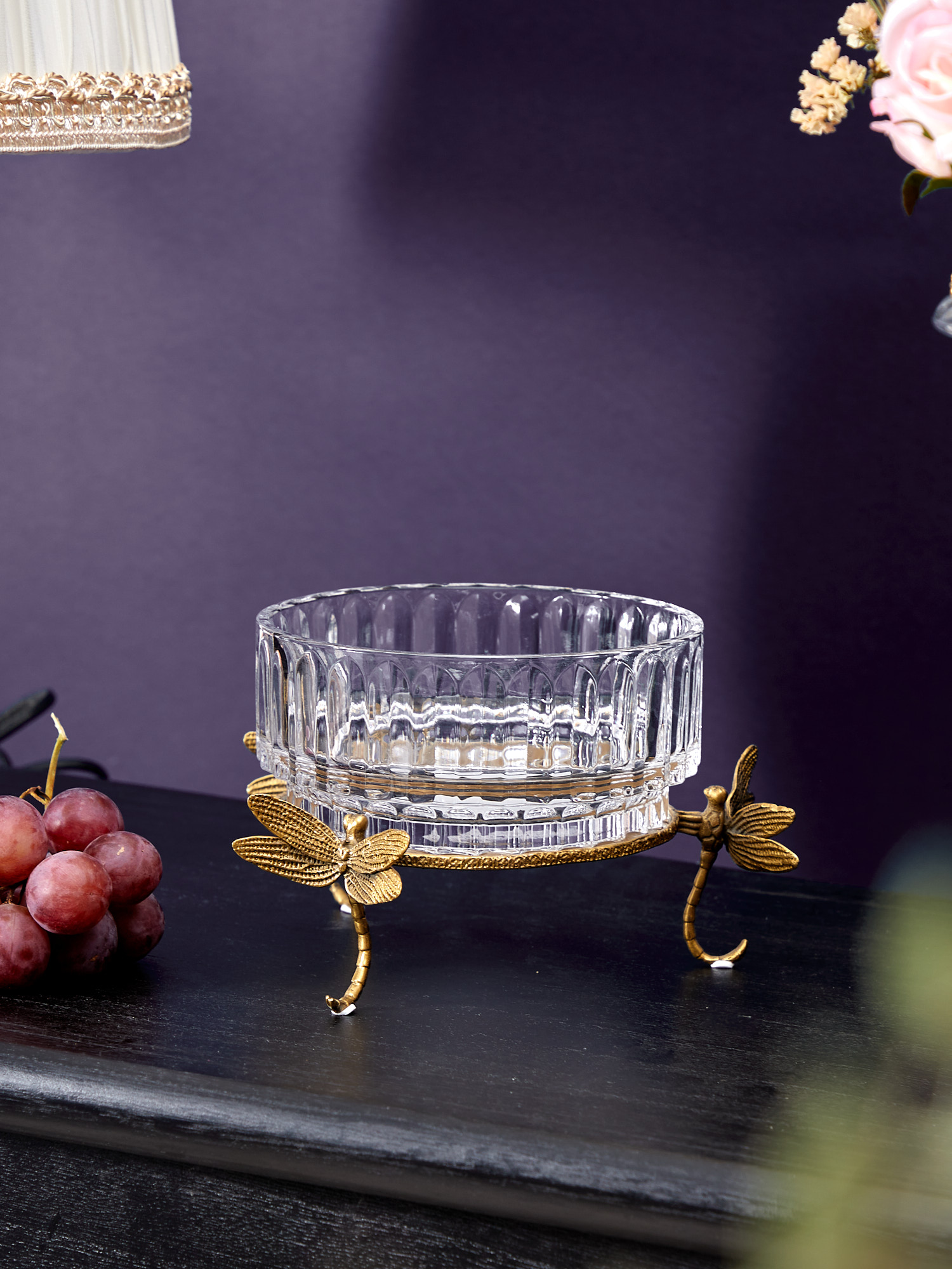 Чаша на стрекозах Glasar HGL479/1/GLASS