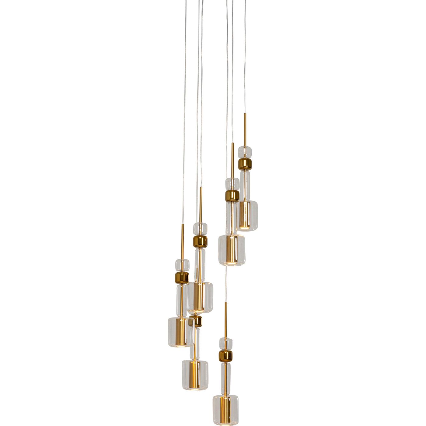 Светильник подвесной Candy Bar Gold Ø44 см KARE 55939