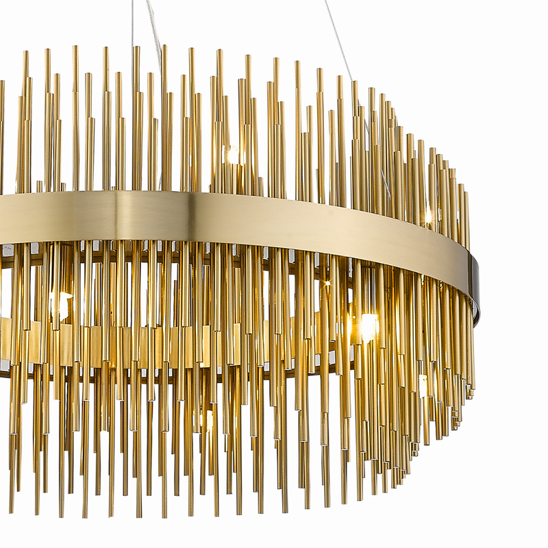 Люстра Delight Collection P68082-12 ant. brass
