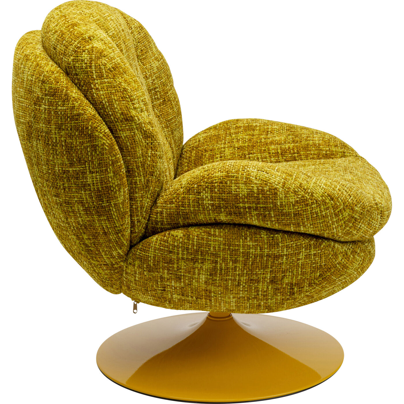 Кресло вращающееся Cosy Yellow KARE 70678