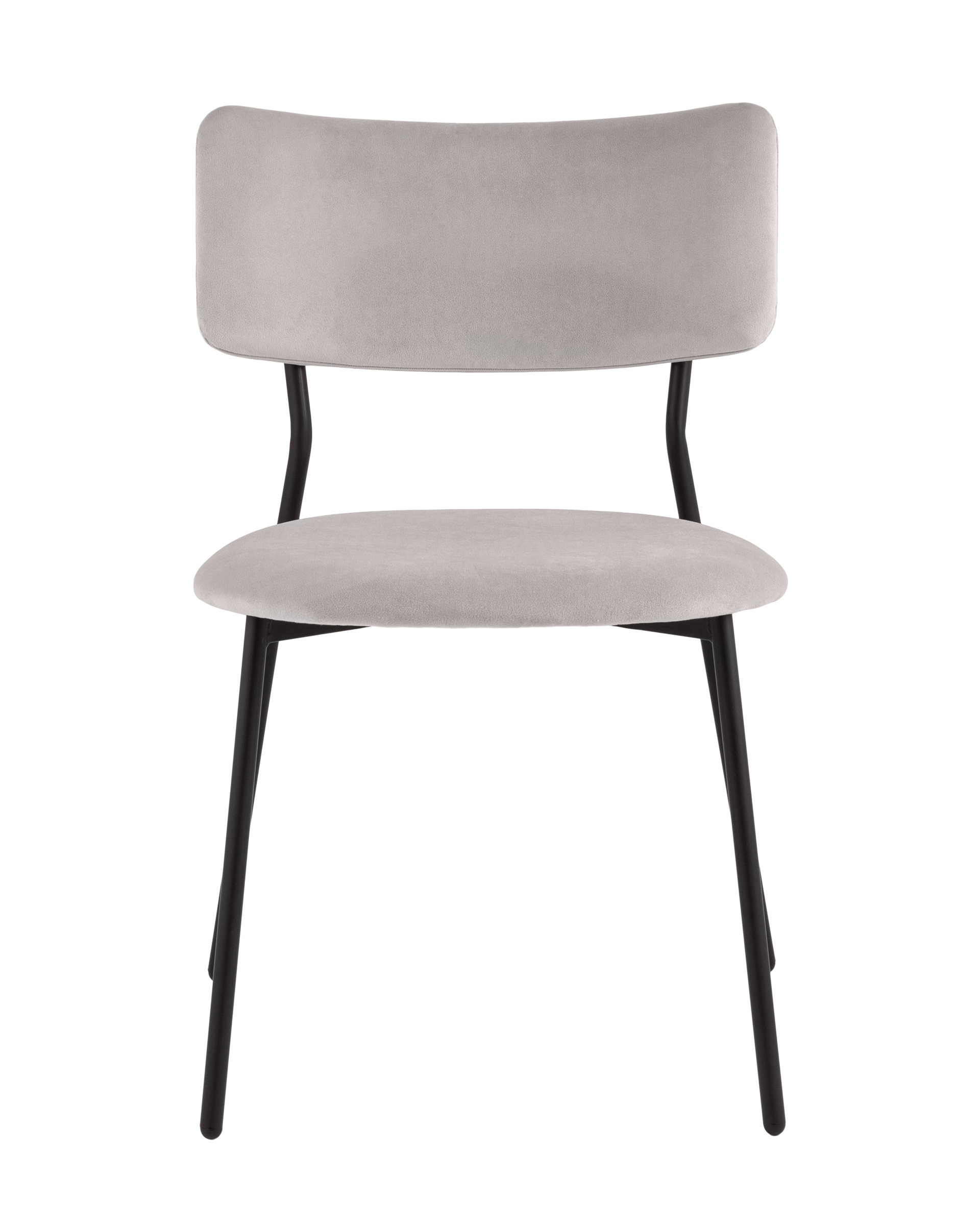 Стул Амелия велюр светло-серый Stool Group
