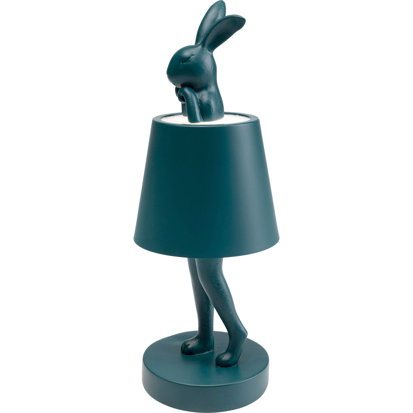 Светильник настольный Animal Rabbit LED Pink 29cm KARE 58430