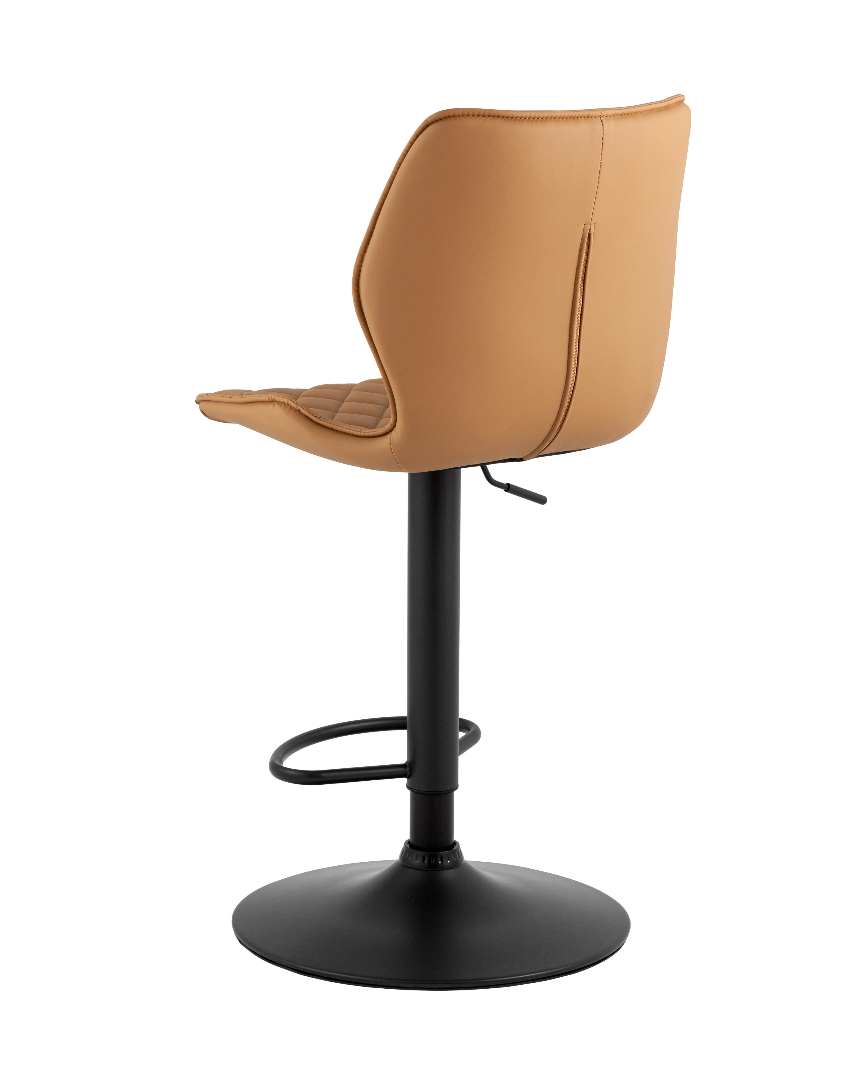 Стул барный Dome экокожа коричневый Stool Group