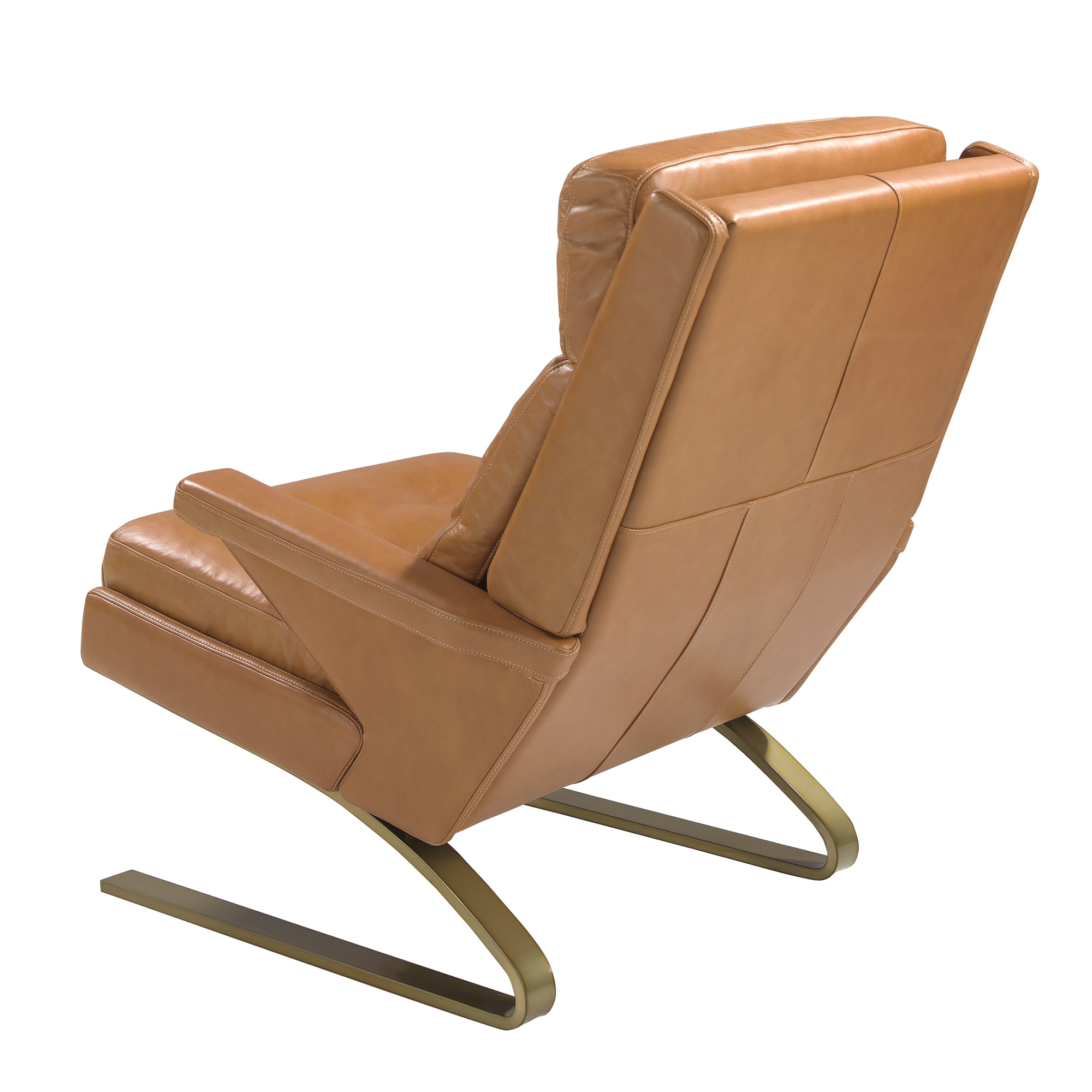 Кресло из кожи цвета Camel 5157 Angel Cerda