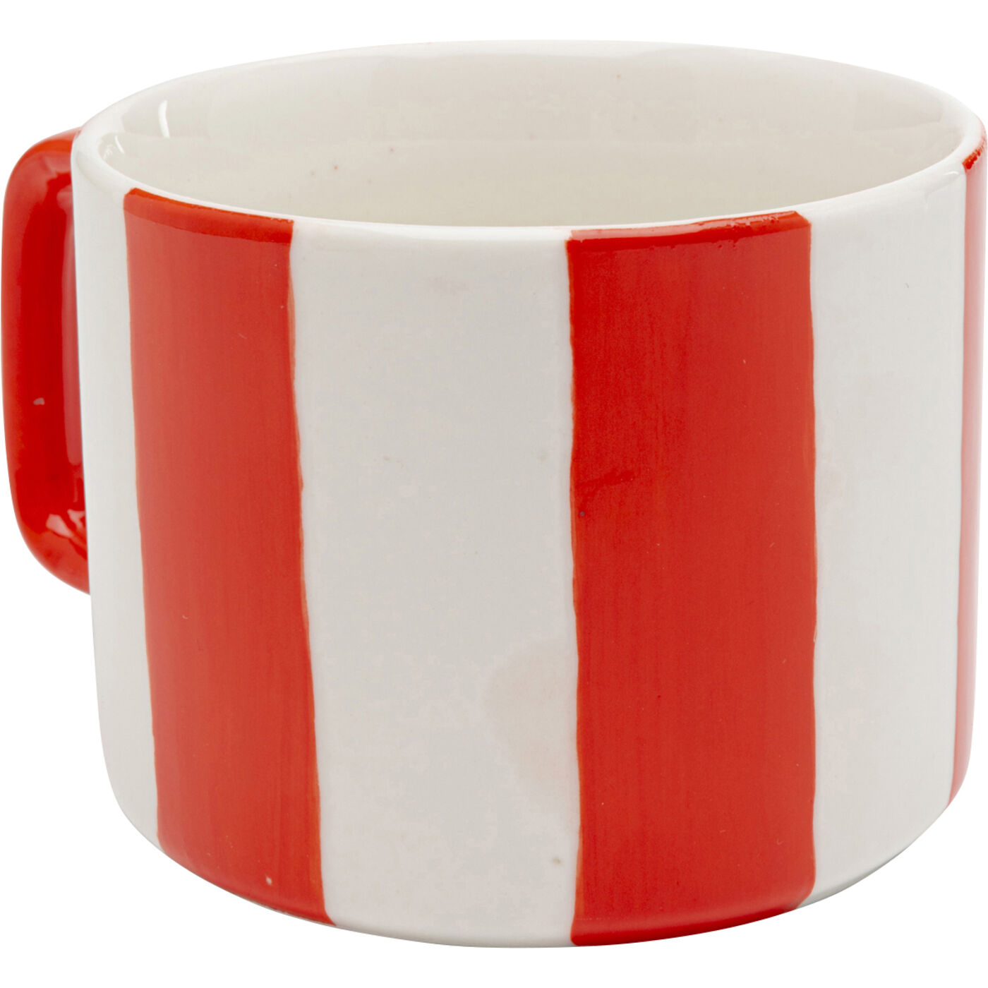 Кружка Cocina Stripes Red KARE 57371