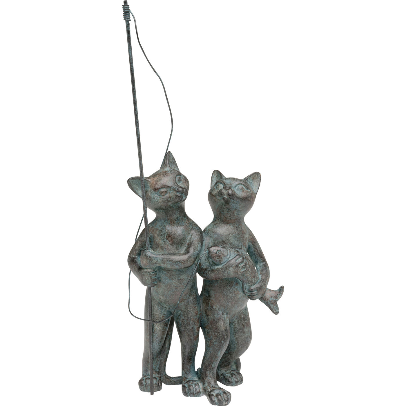 Фигура декоративная Fisher Cats 28x12cm KARE 38788