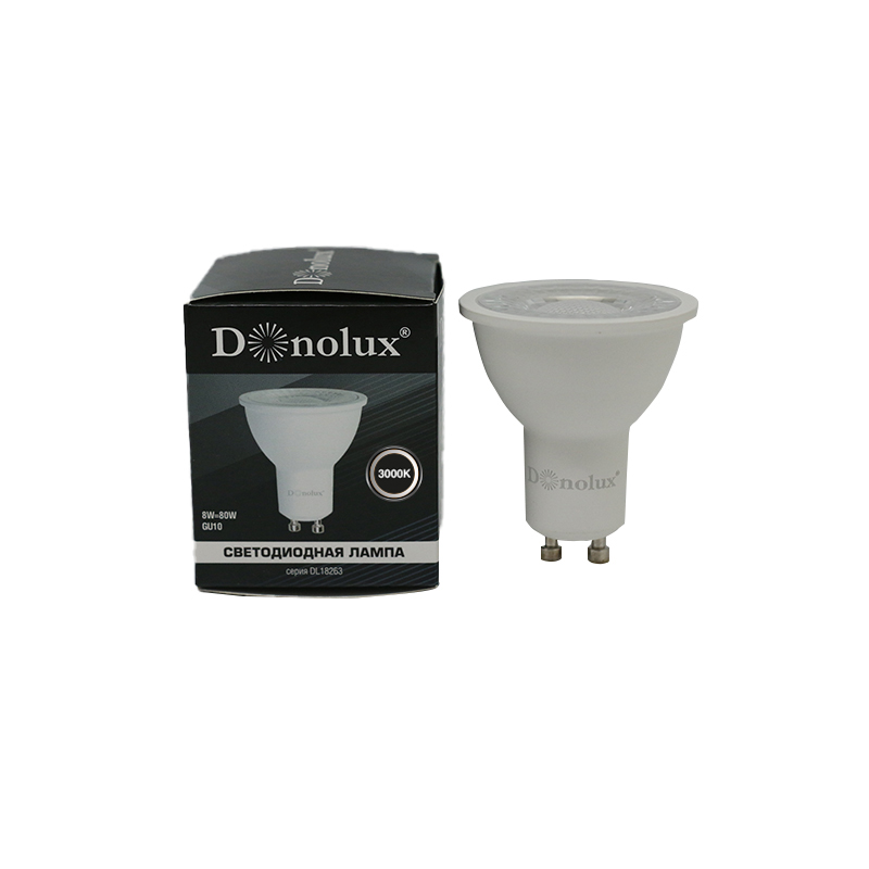 Светодиодная лампат Donolux DL18263W8GU10